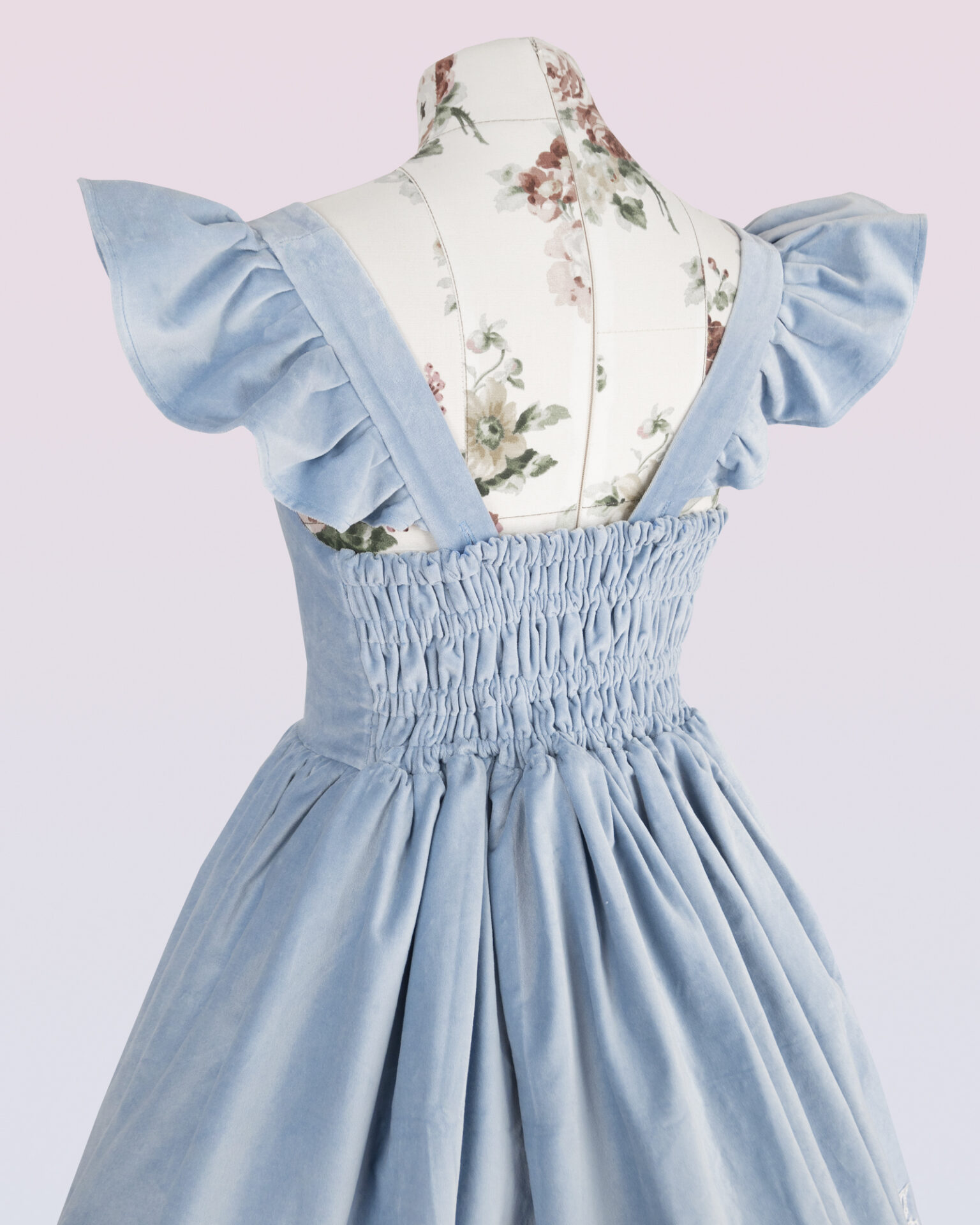 「ティーパーティー」ベルベット・ピナフォア・ドレス