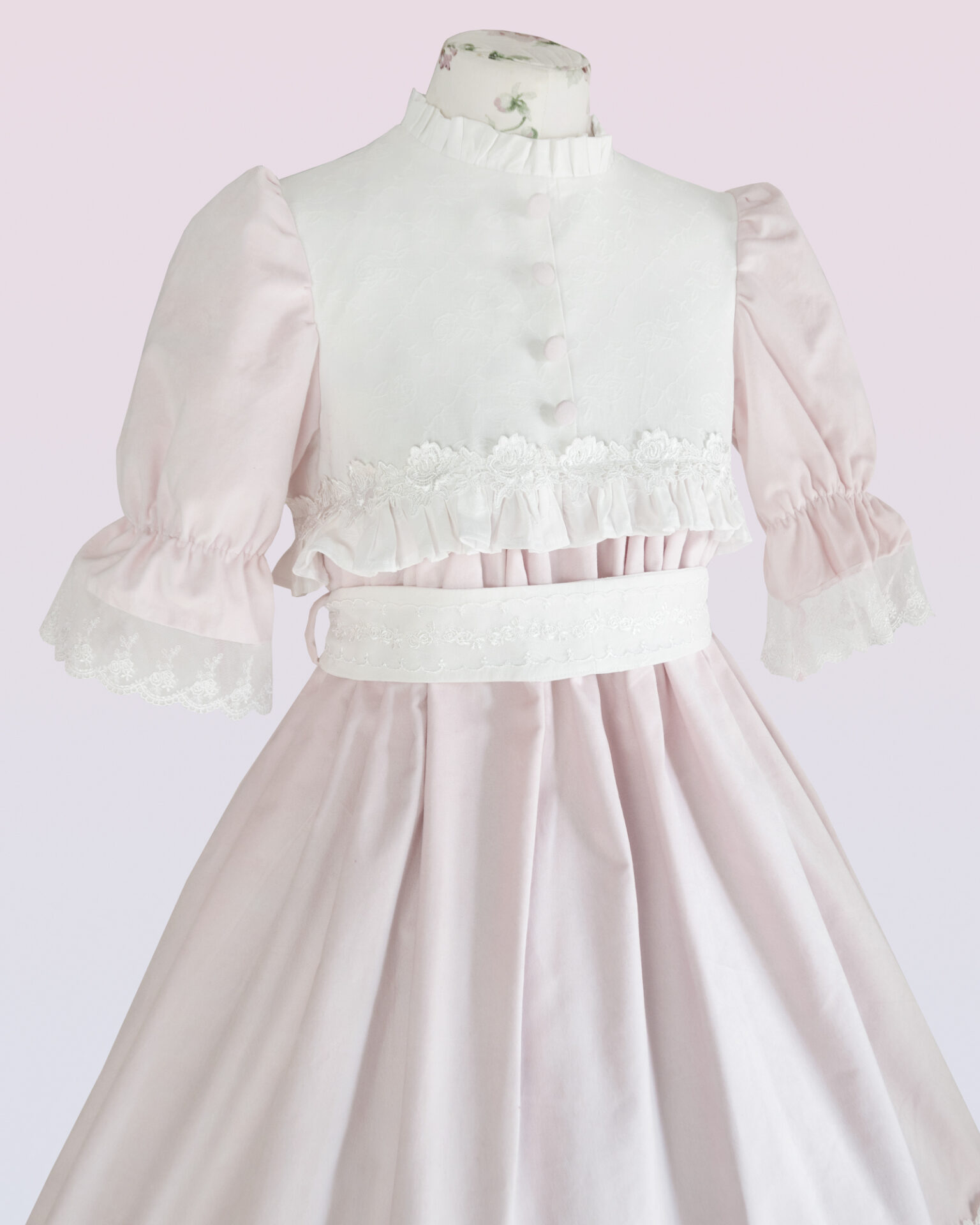 ベルベットとジャカードワンピースドレス