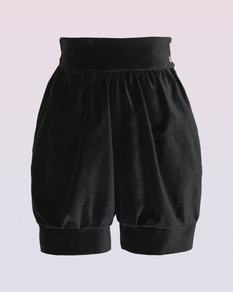 コットンベルベットズボン