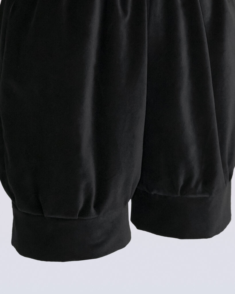 コットンベルベットズボン