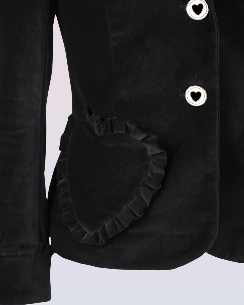 ベルベットコットンフィットジャケット