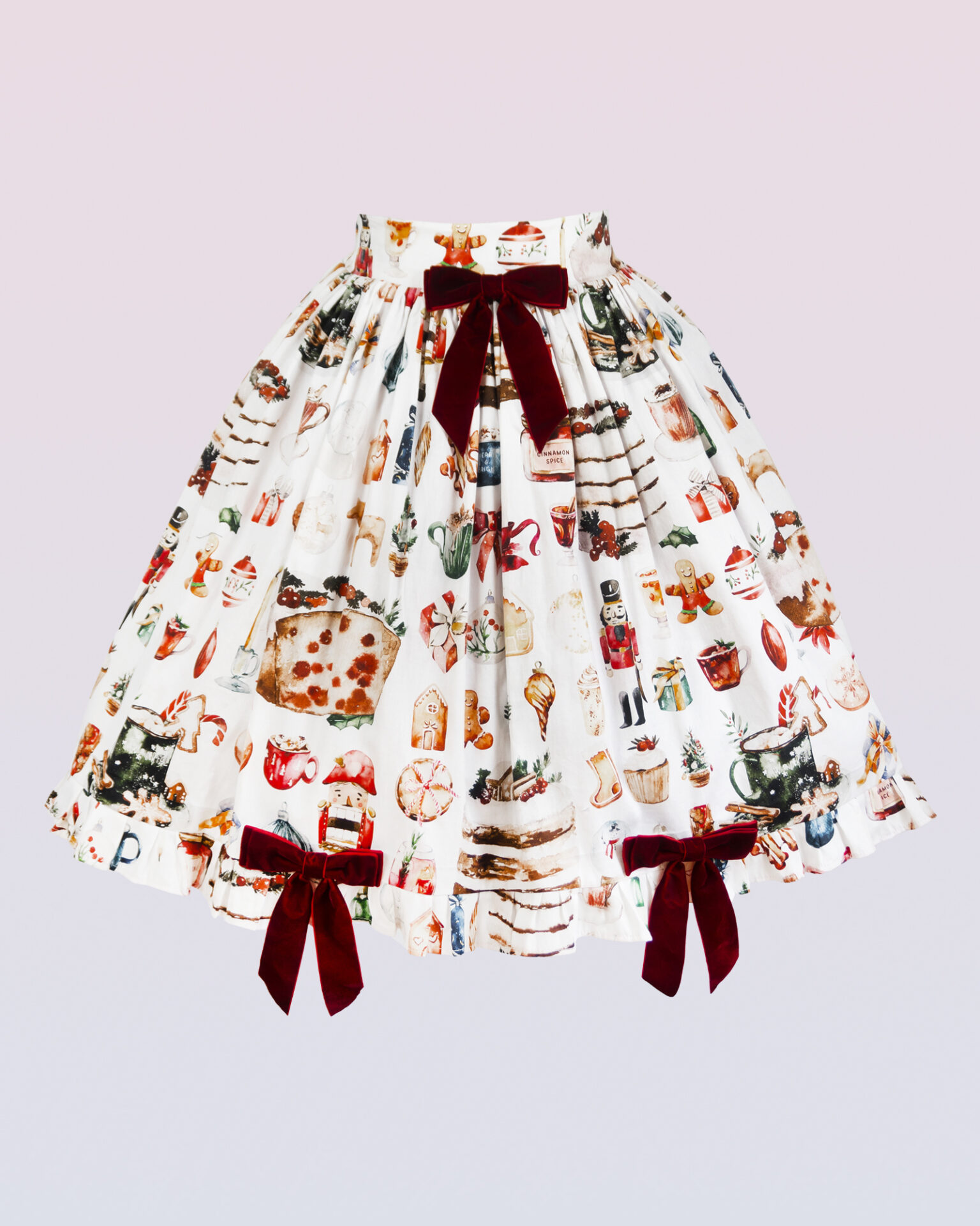「居心地の良いクリスマス」スカート