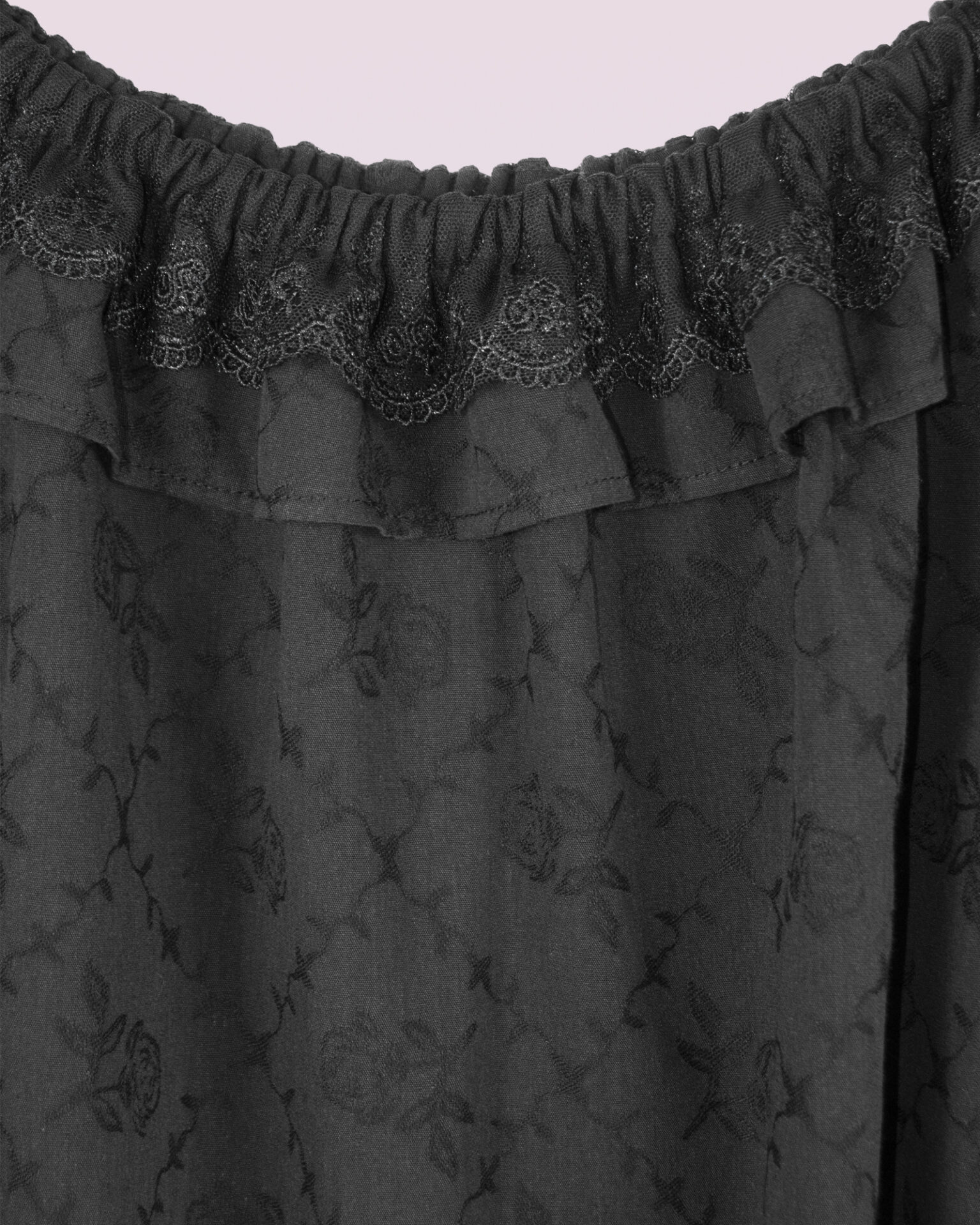 コットンジャカードブラウス