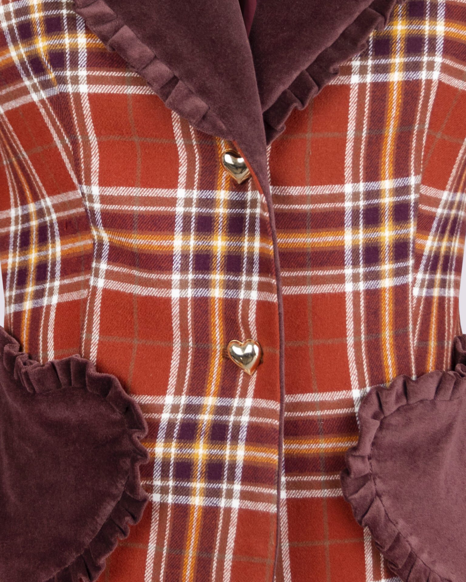 ハートの女王 コットンターコイドフィットジャケット