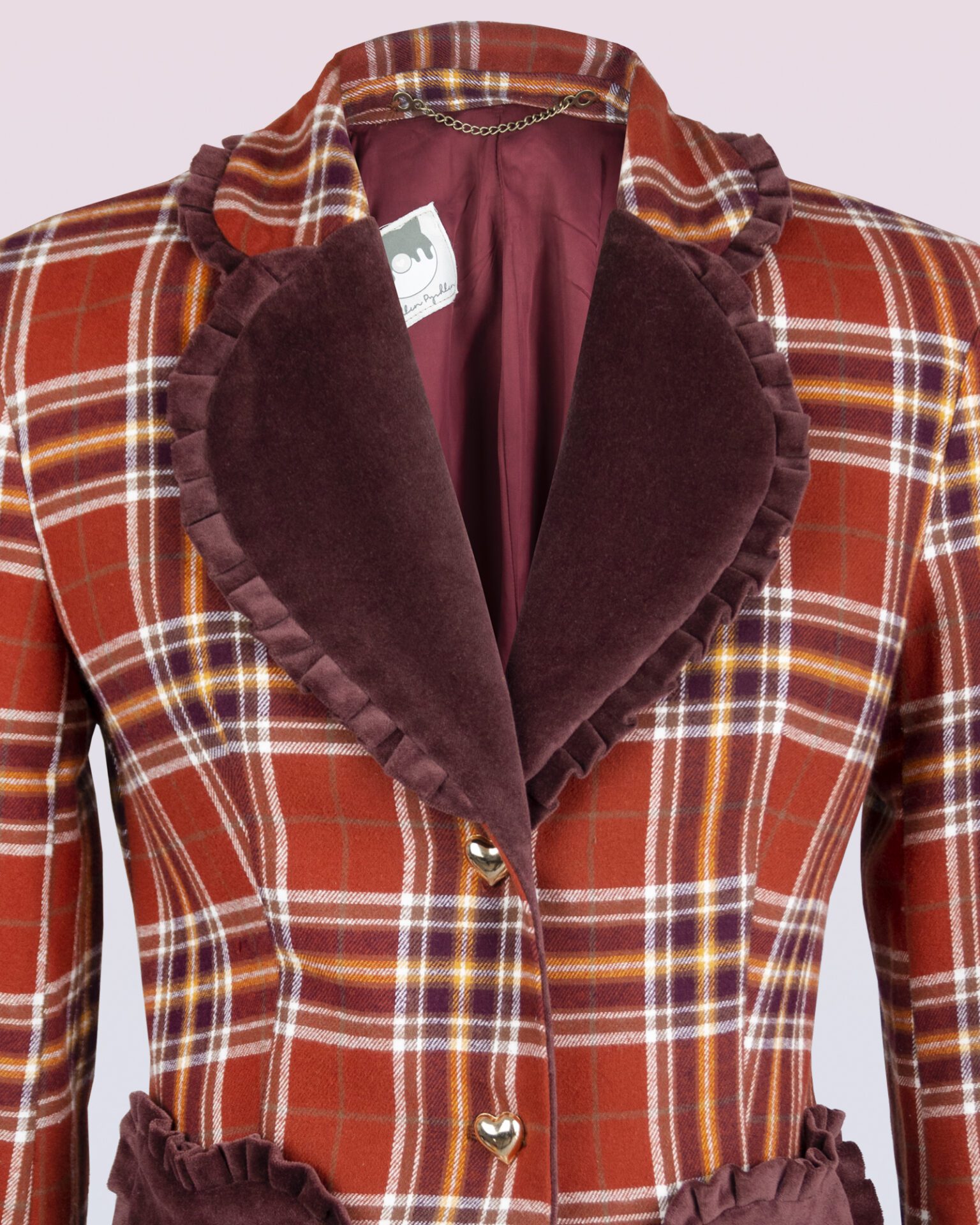 ハートの女王 コットンターコイドフィットジャケット