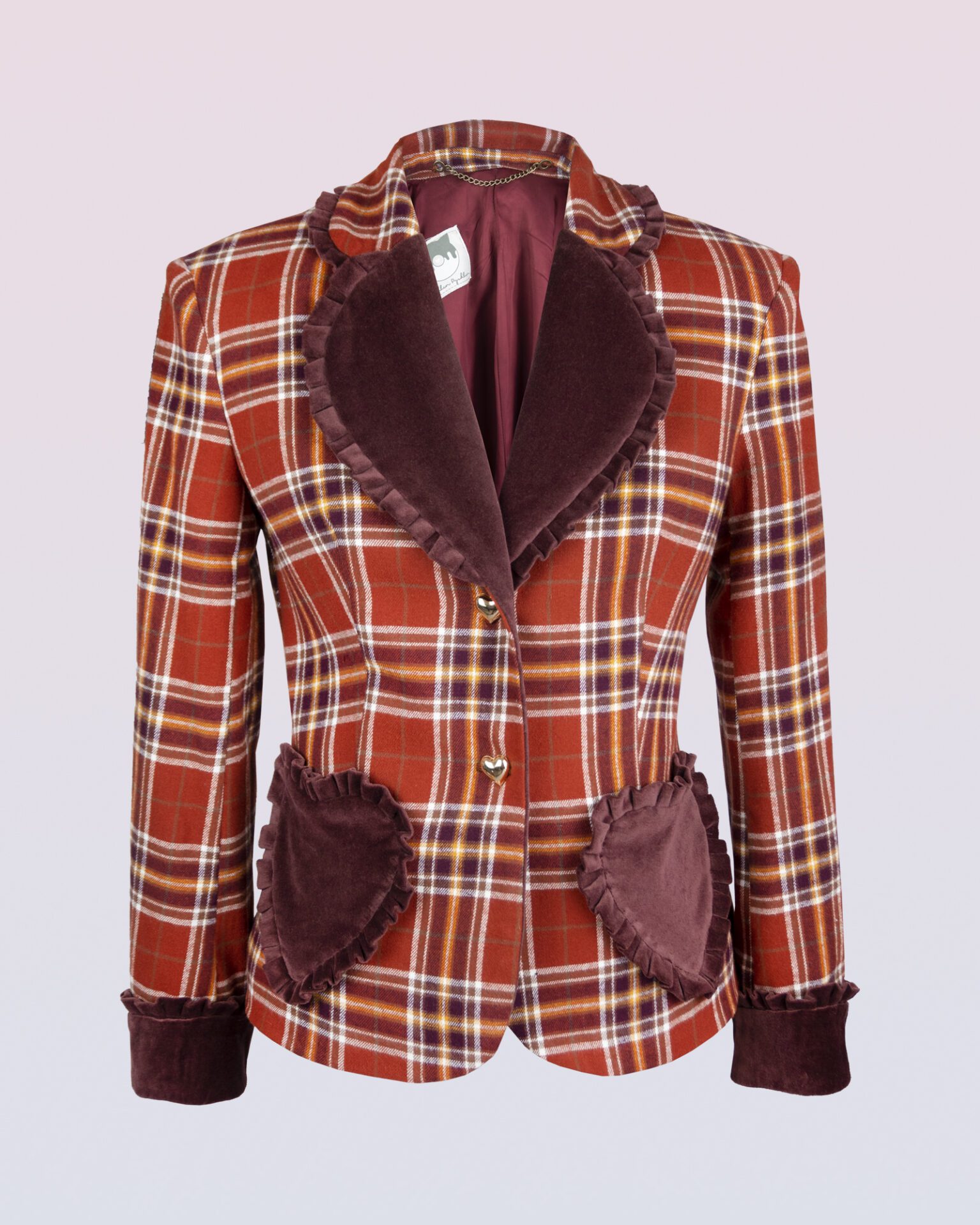 ハートの女王 コットンターコイドフィットジャケット