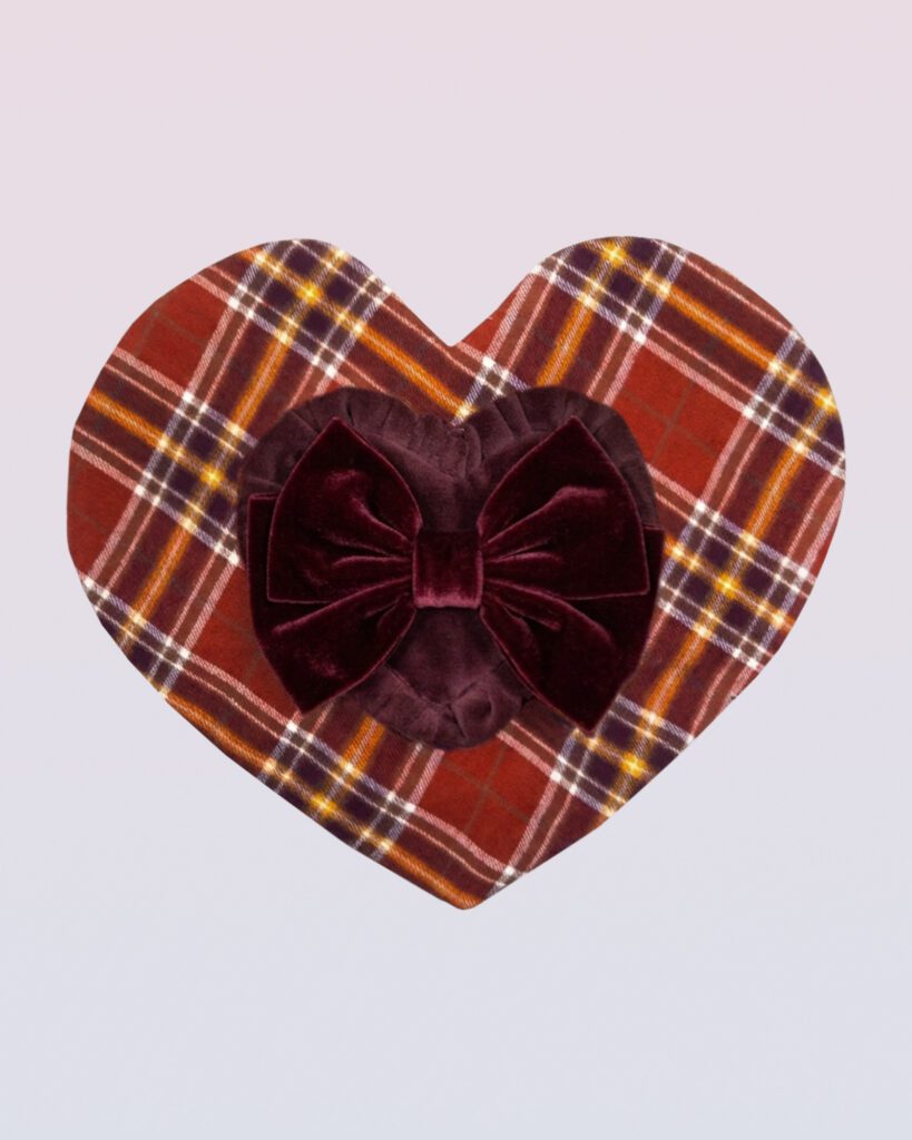 ハートの女王 プラードコットンハート型ベレット