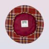 "Queen of Hearts" beret burnt sienna