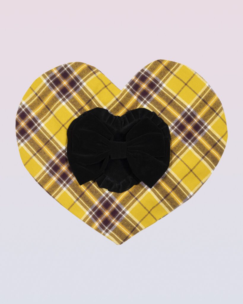 ハートの女王 プラードコットンハート型ベレット