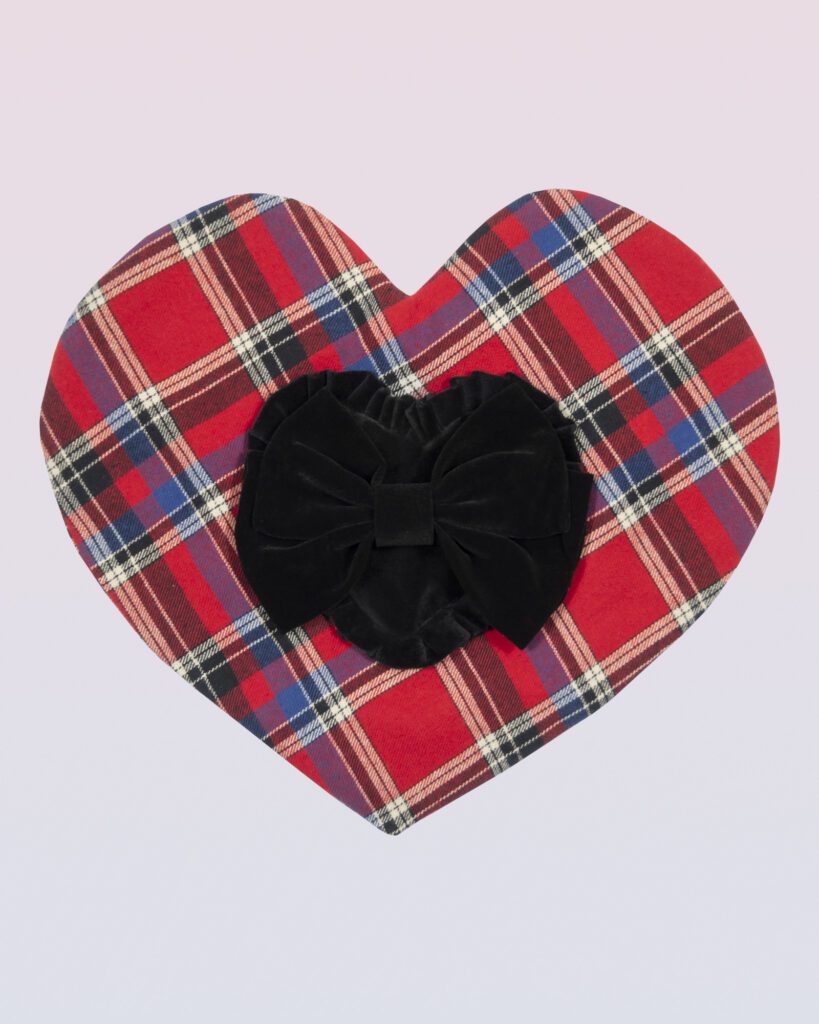 ハートの女王 プラードコットンハート型ベレット