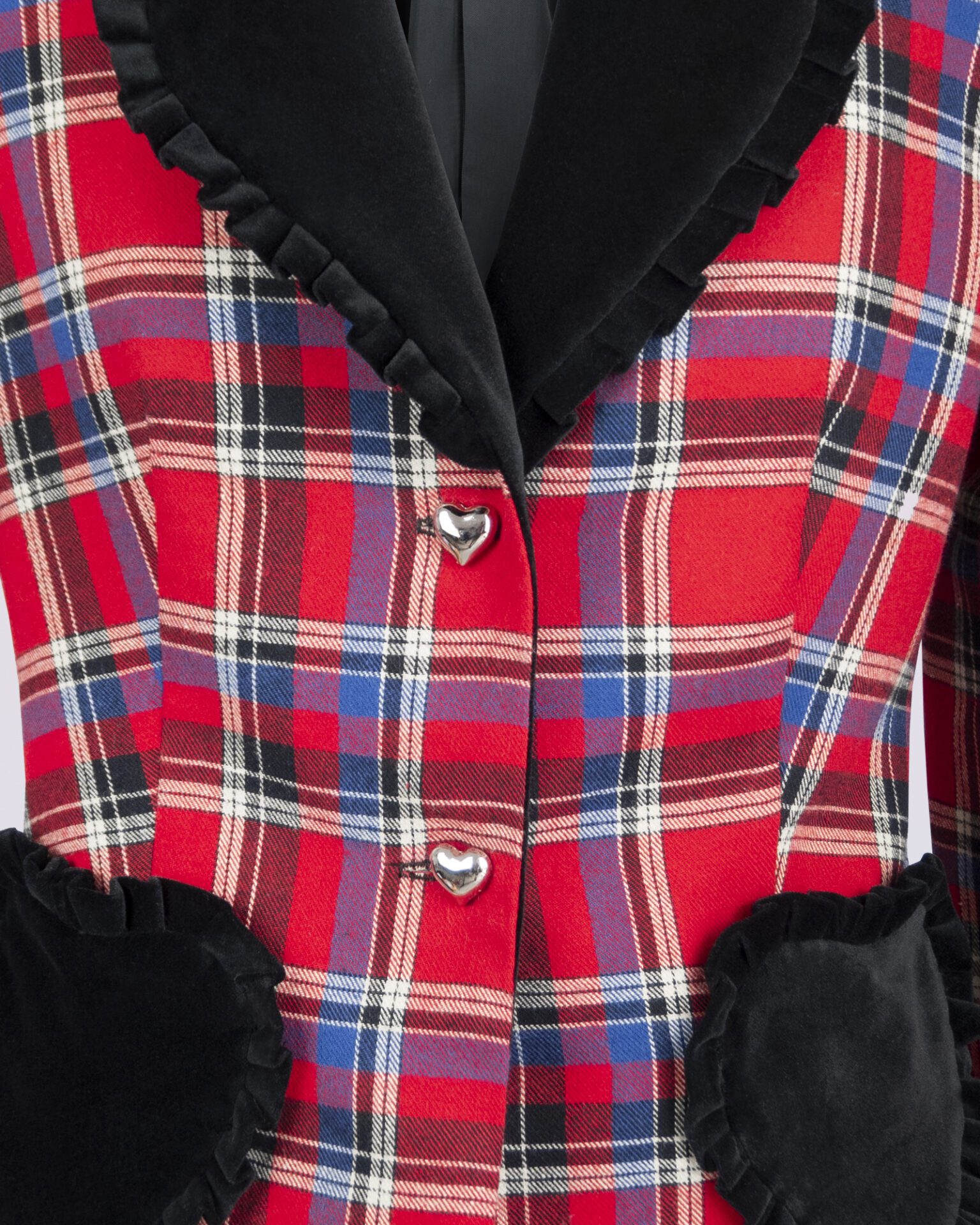 ハートの女王 コットンターコイドフィットジャケット