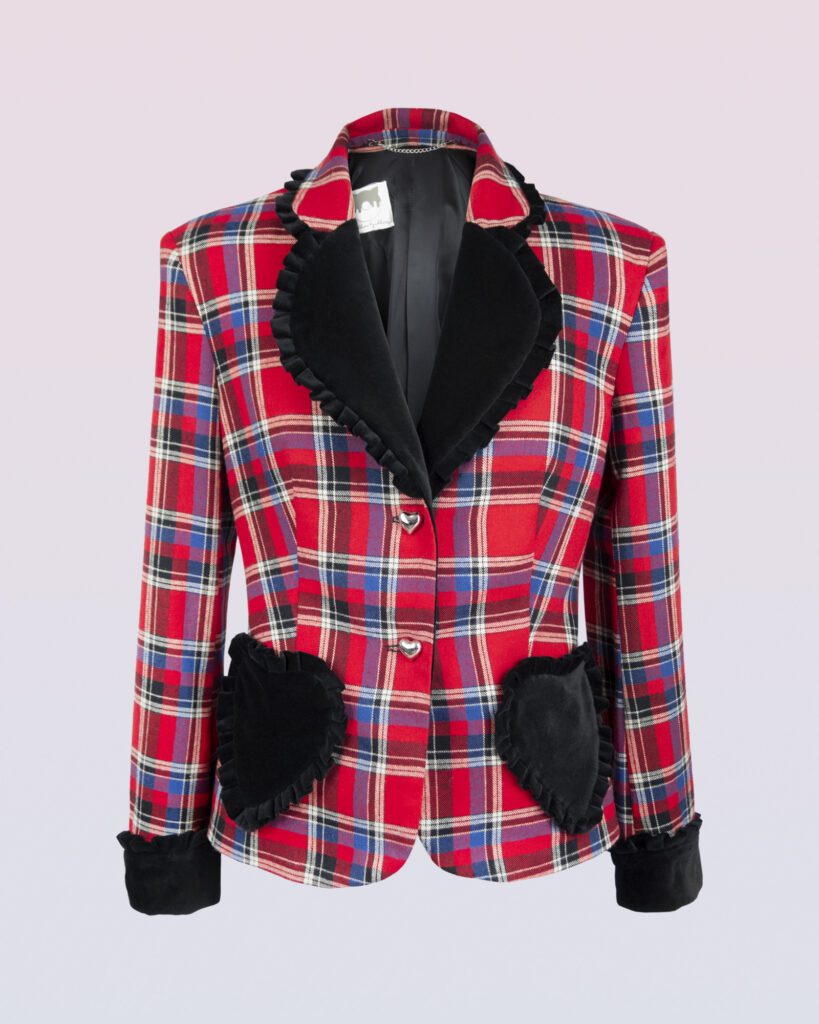 ハートの女王 コットンターコイドフィットジャケット