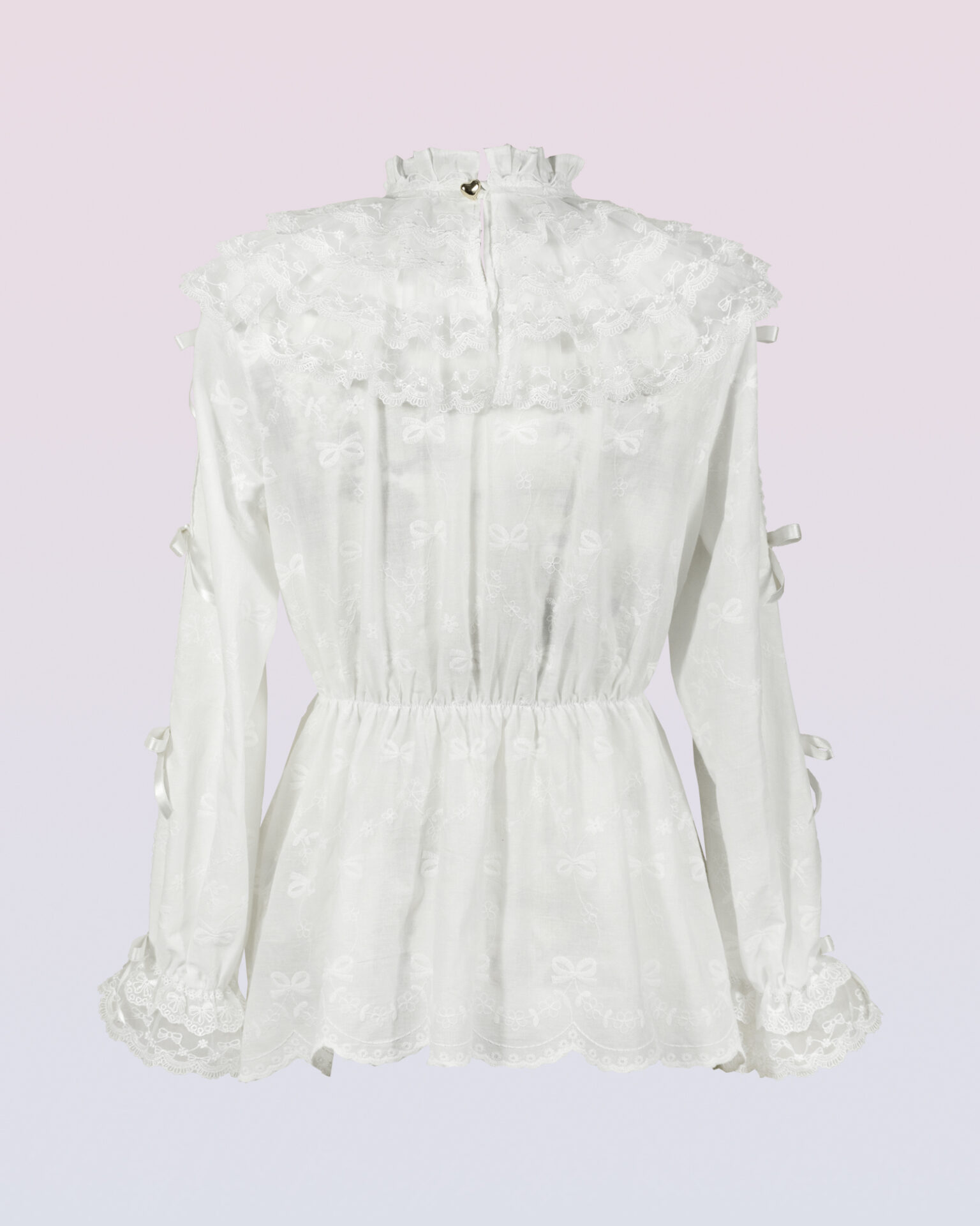 embroidered cotton blouse