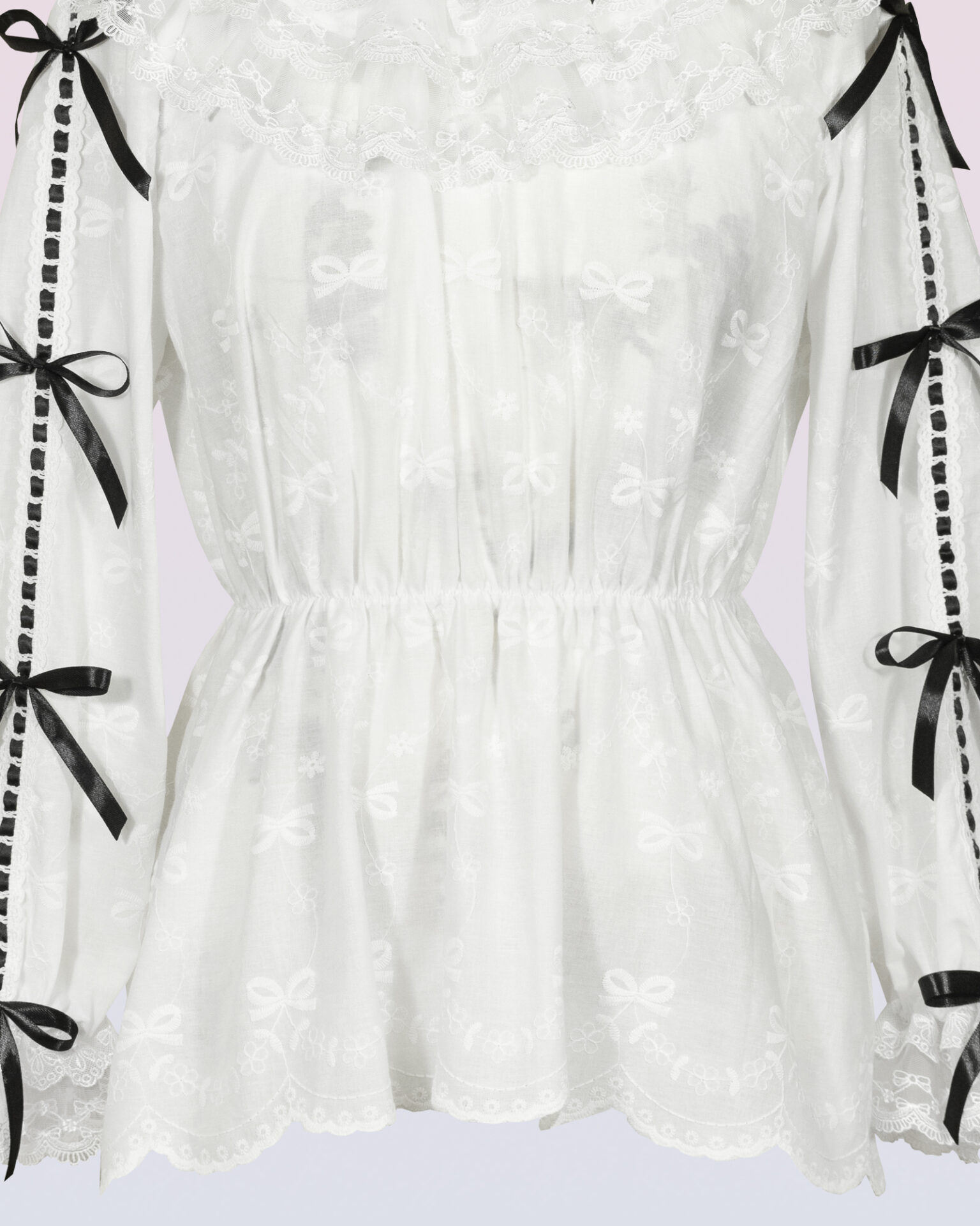 embroidered cotton blouse