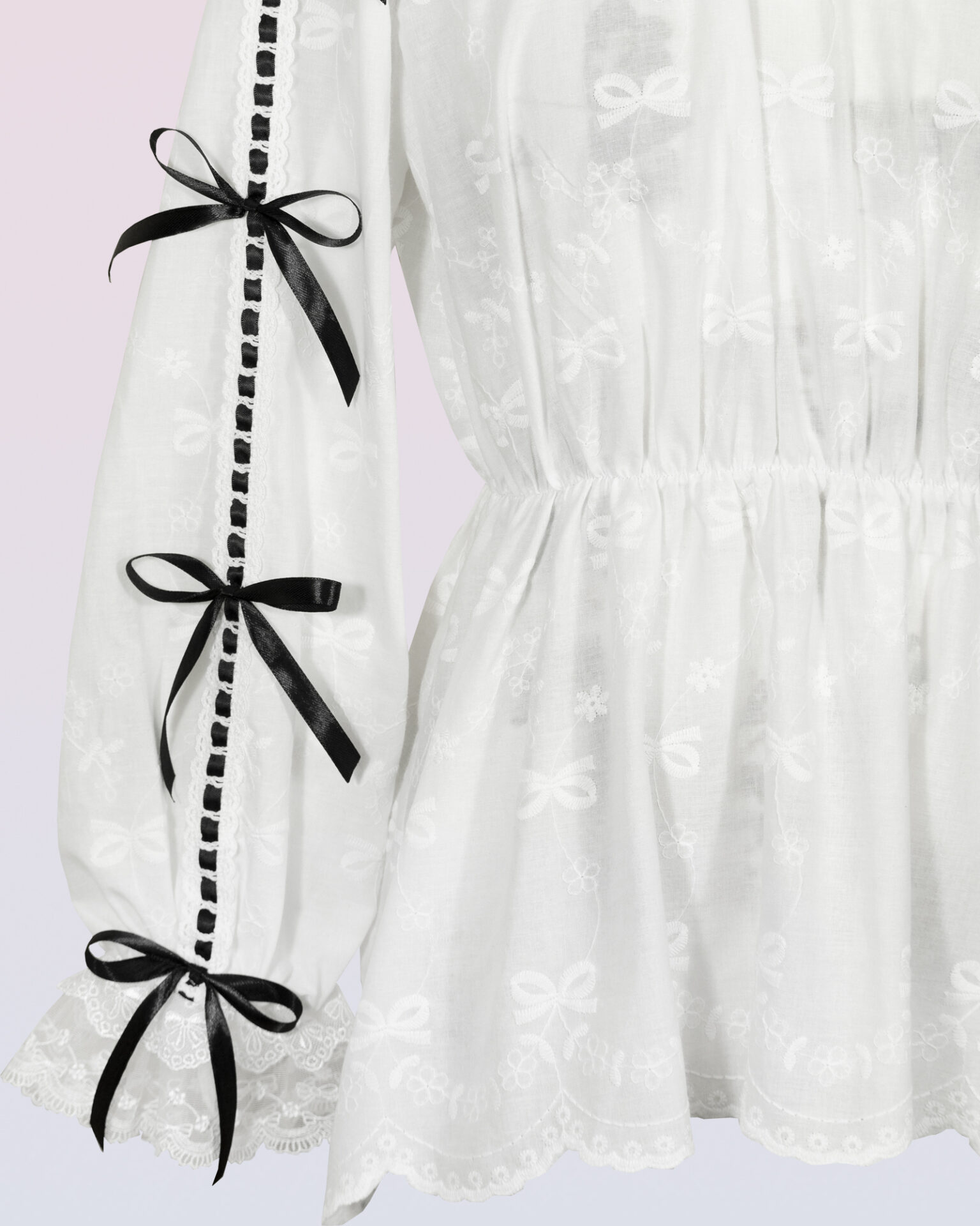 embroidered cotton blouse