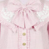 “Lily of the Valley” puff sleeve blouse