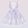 plaid cotton country lolita dress
