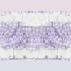 plaid cotton country lolita headdress