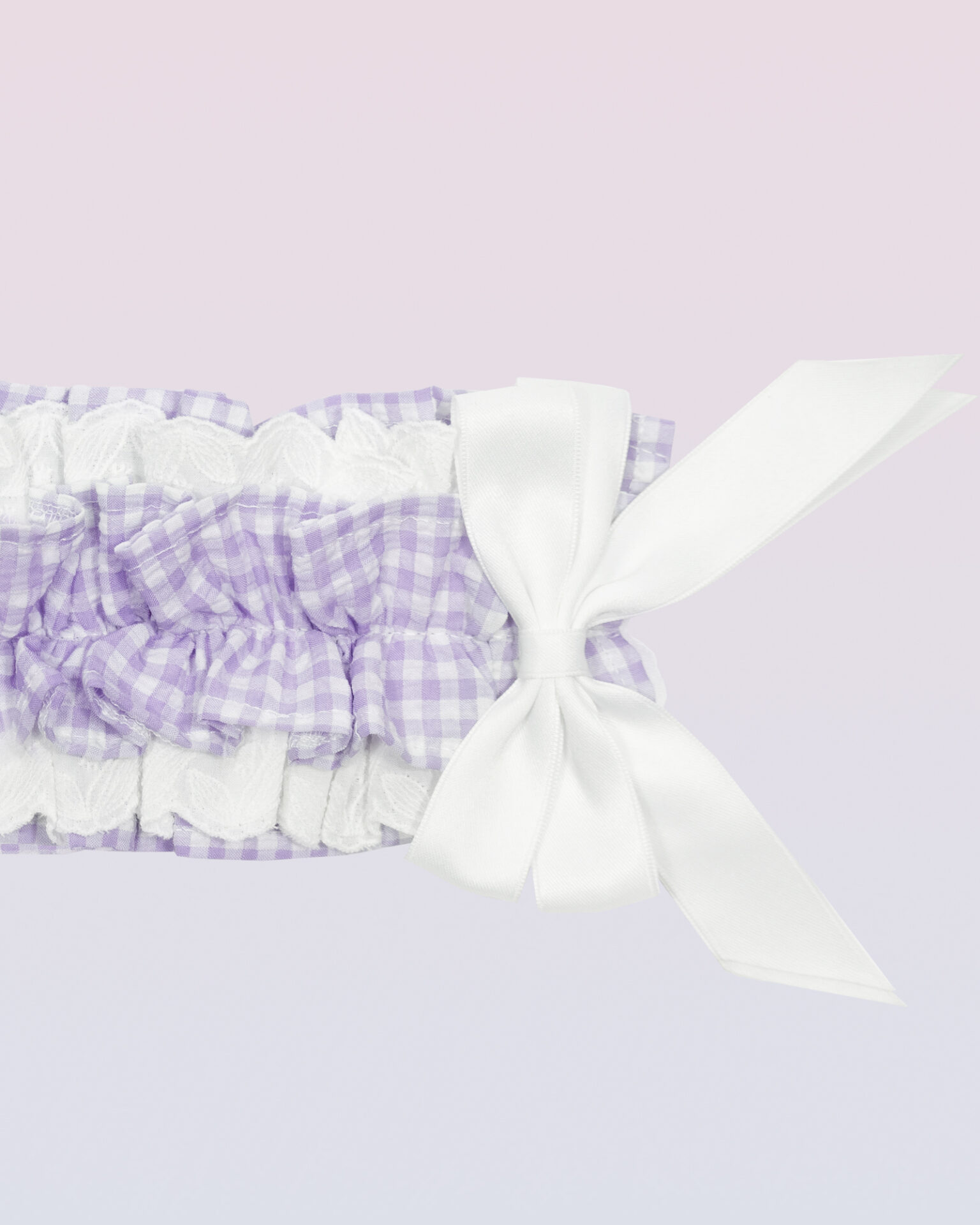 plaid cotton country lolita headdress