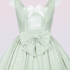 plaid cotton country lolita dress