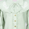 plaid cotton country lolita blouse
