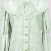 plaid cotton country lolita blouse