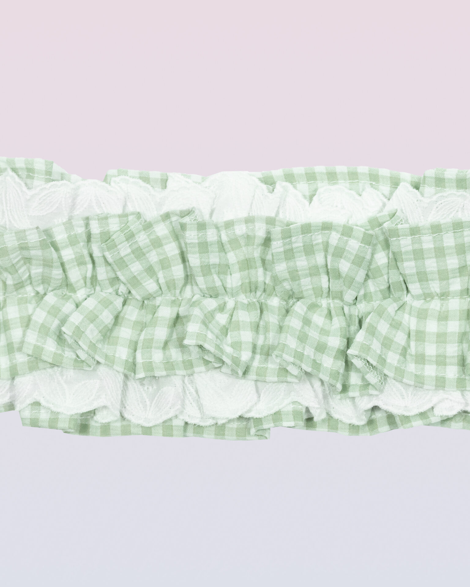 plaid cotton country lolita headdress