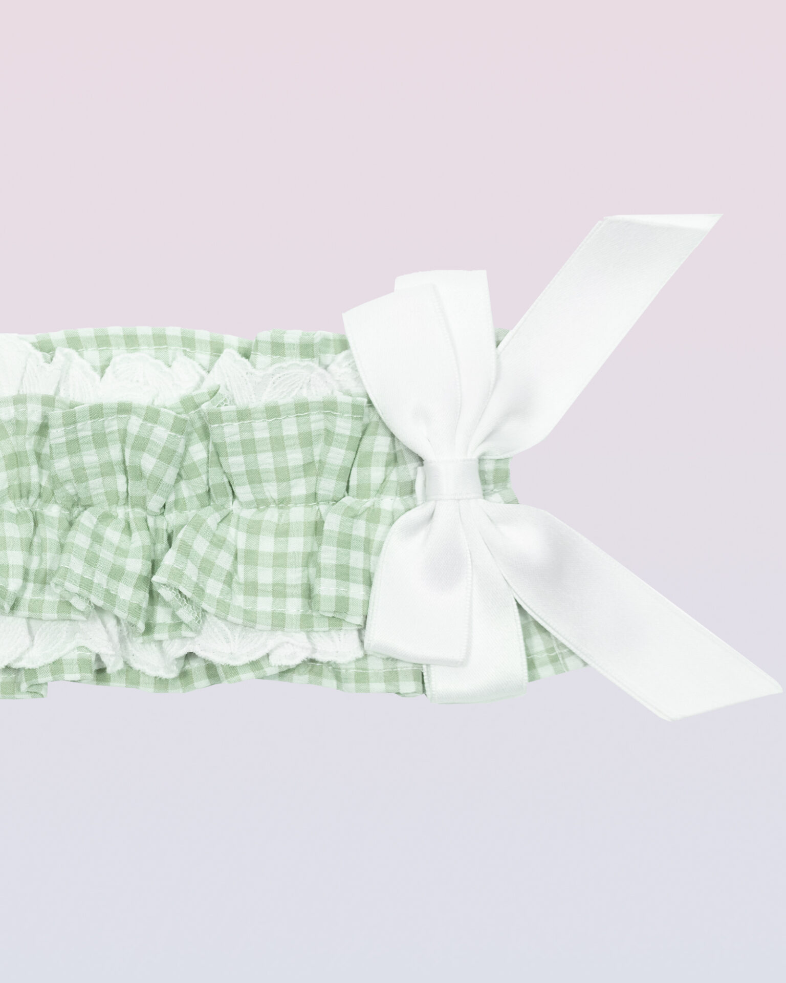 plaid cotton country lolita headdress