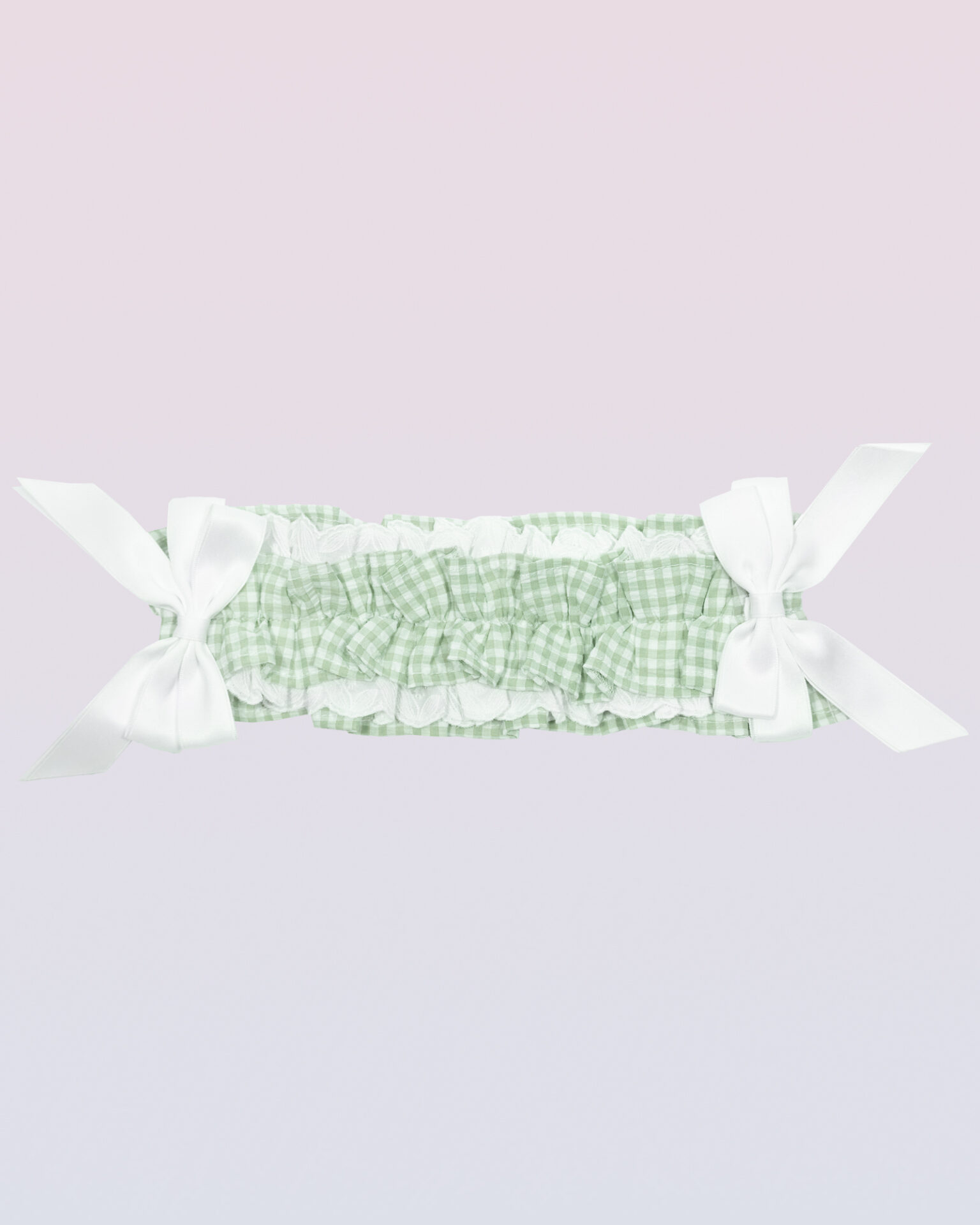 plaid cotton country lolita headdress