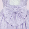plaid cotton country lolita dress