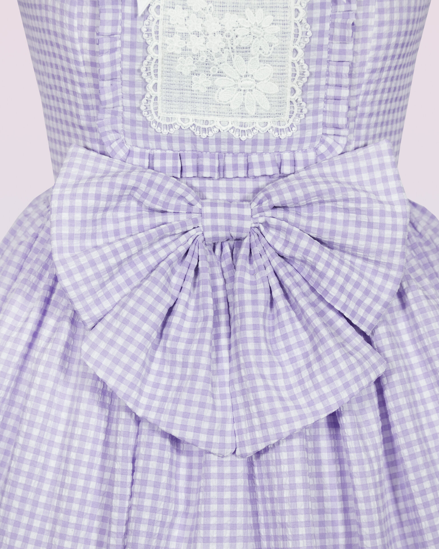 plaid cotton country lolita dress
