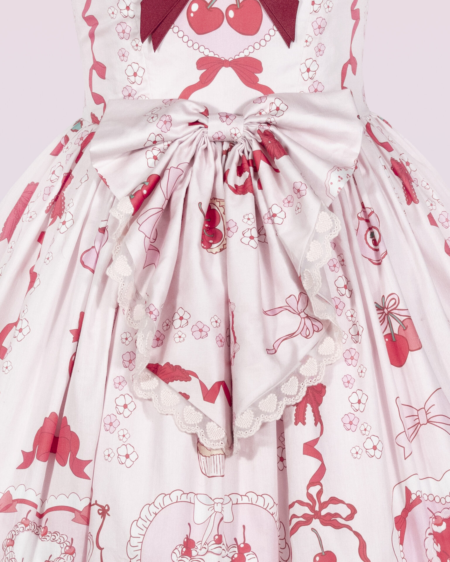 coquette cherry lolita summer dress