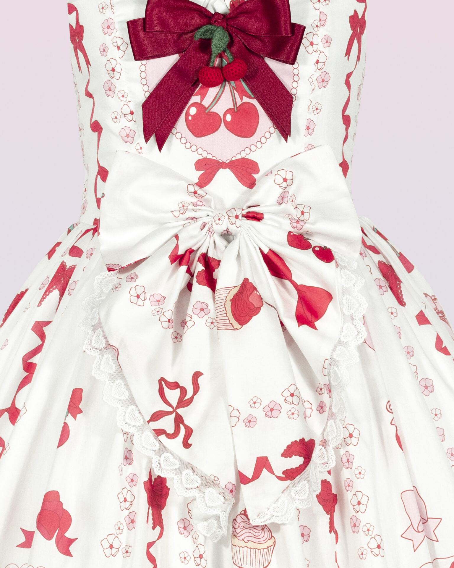 coquette cherry lolita summer dress