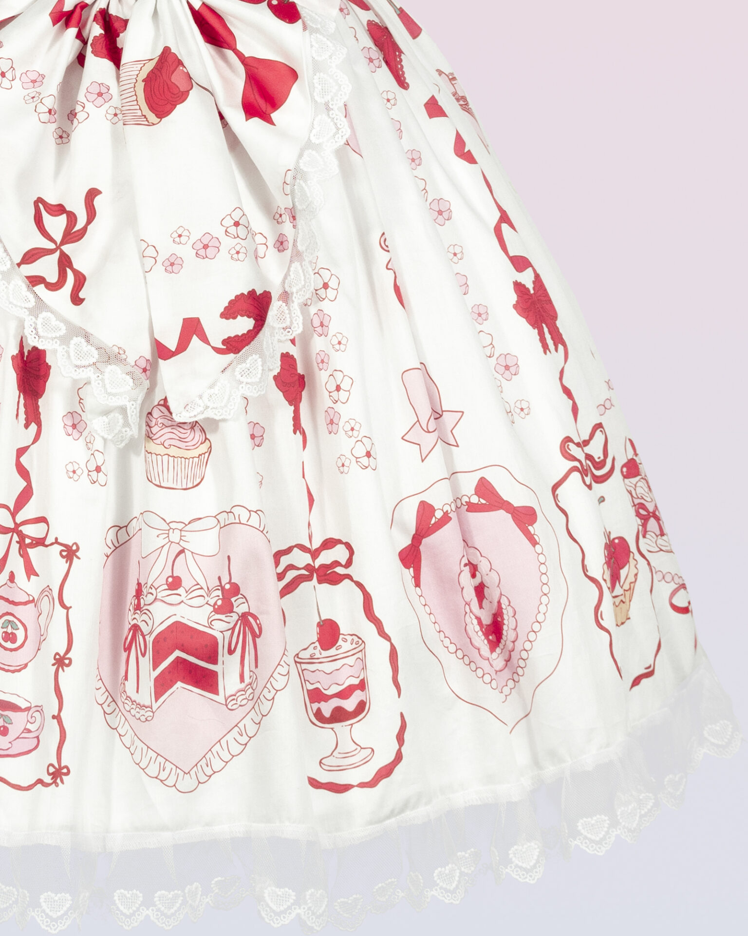 coquette cherry lolita summer dress