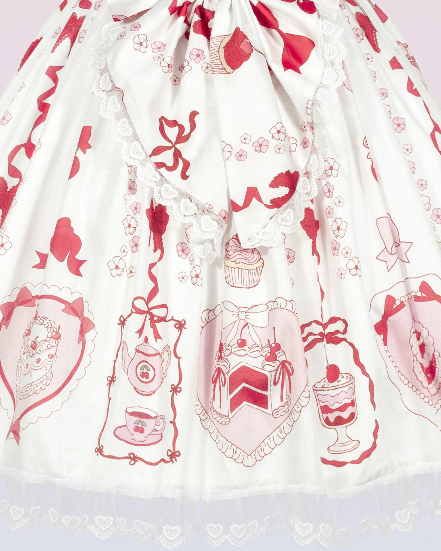 coquette cherry lolita summer dress