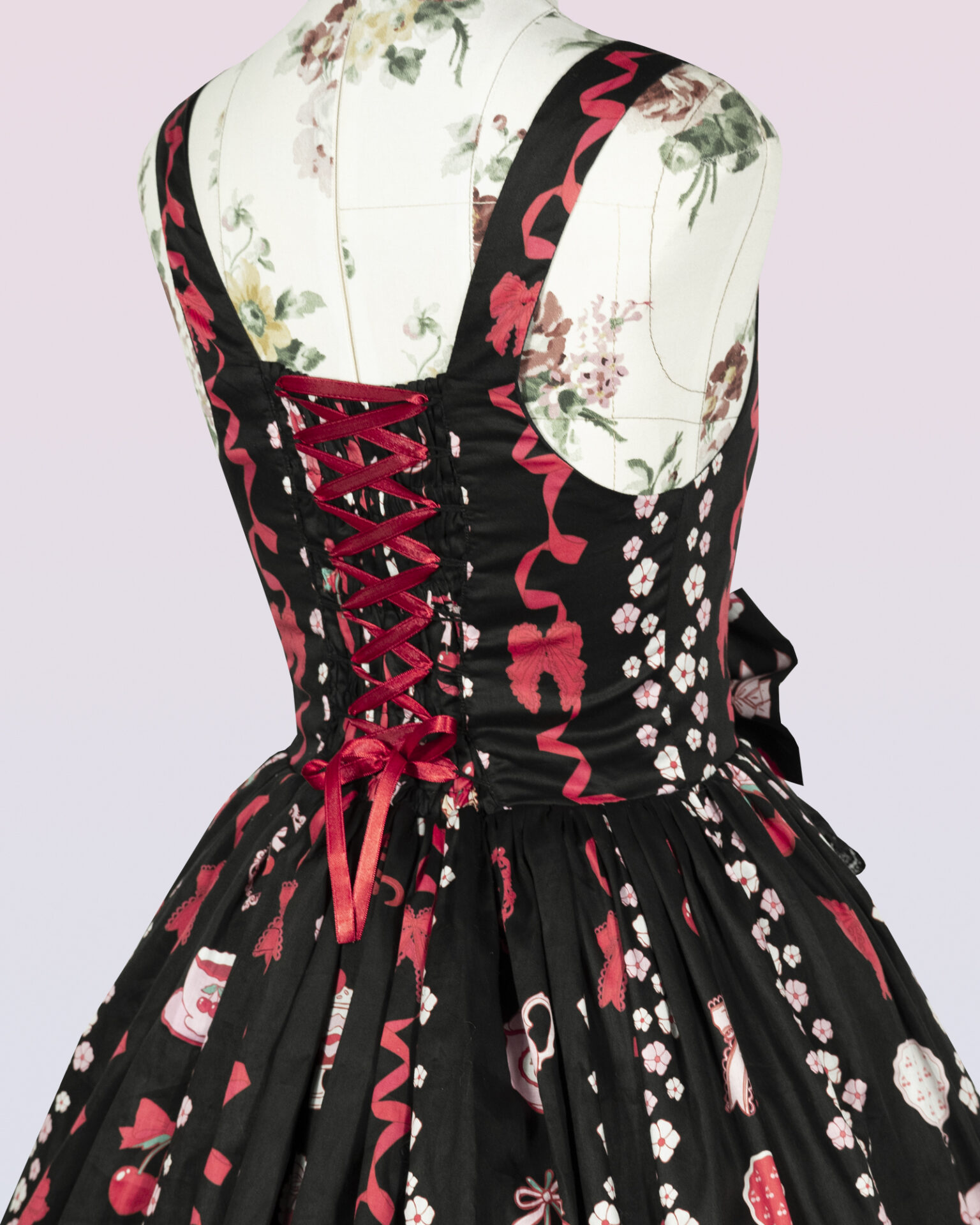 coquette cherry lolita summer dress
