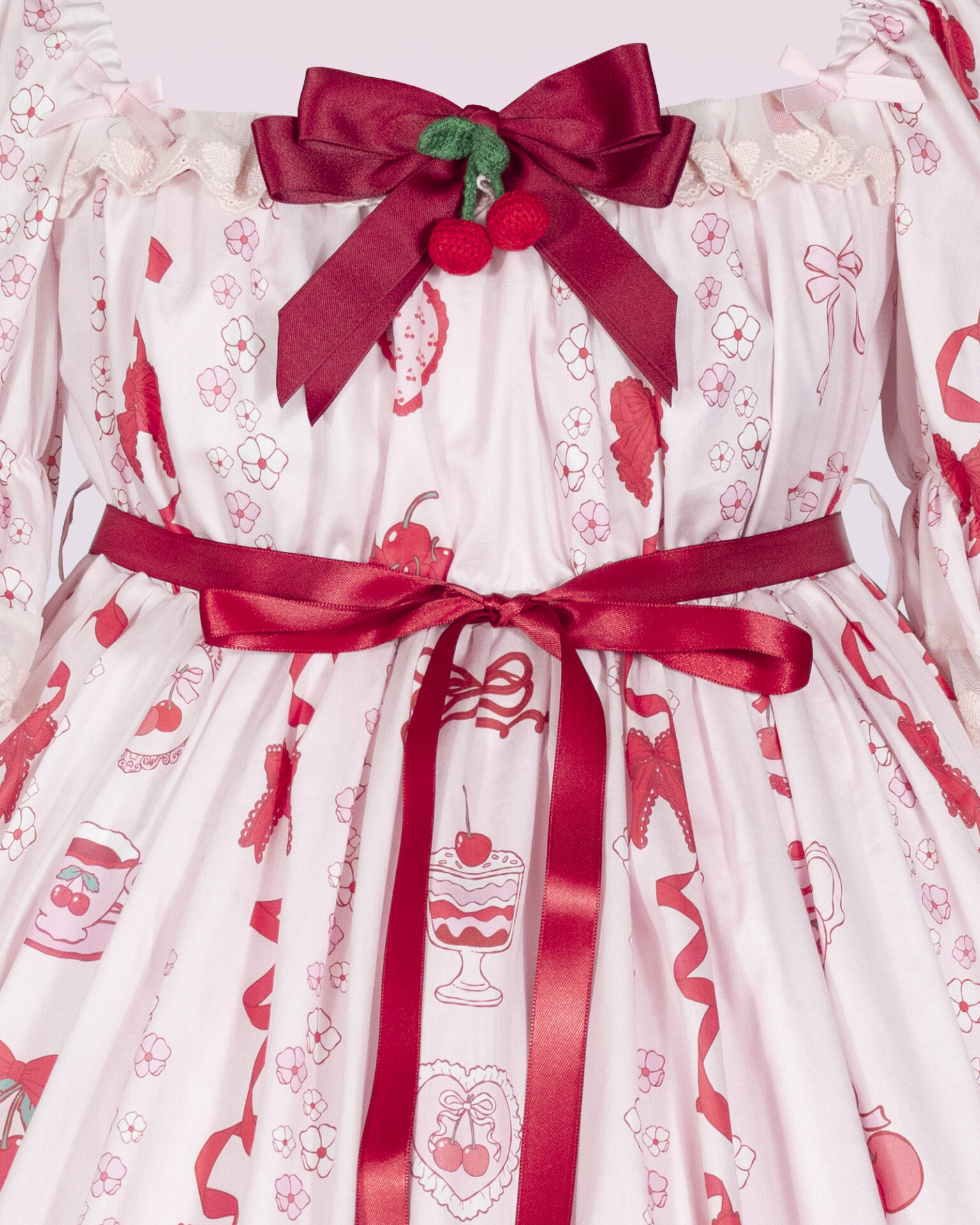 coquette cherry lolita summer dress coquette cherry lolita summer dress