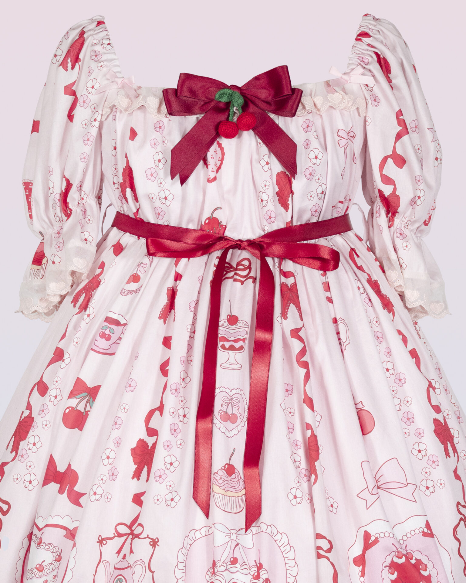 coquette cherry lolita summer dress coquette cherry lolita summer dress