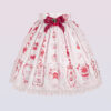 coquette cherry lolita summer skirt