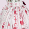 coquette cherry lolita summer skirt