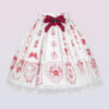 coquette cherry lolita summer skirt