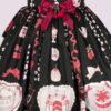 coquette cherry lolita summer skirt