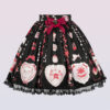coquette cherry lolita summer skirt