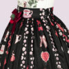 coquette cherry lolita summer skirt