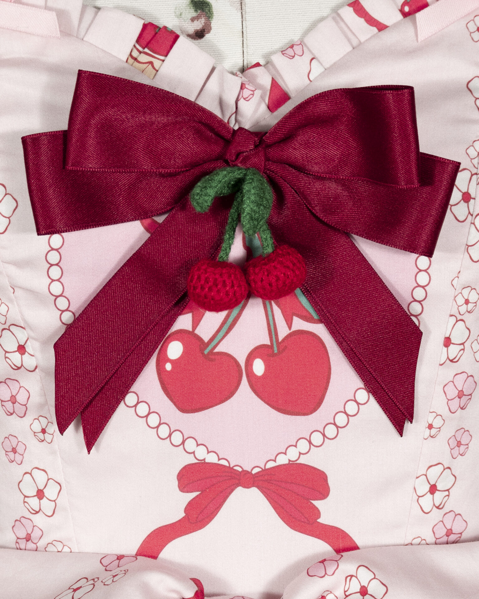 coquette cherry lolita summer dress