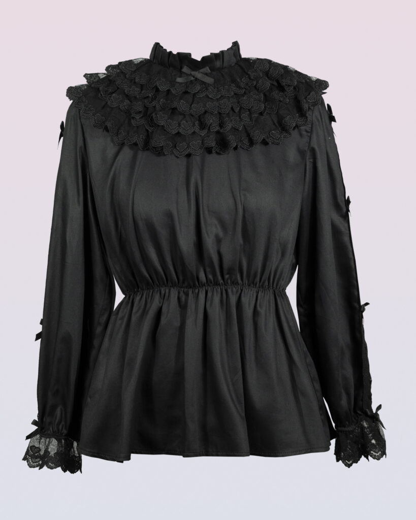 Cute clothes and accessories. Sustainable, plus-size friendly, worldwide shipping. cherry70 cotton lolita blouse