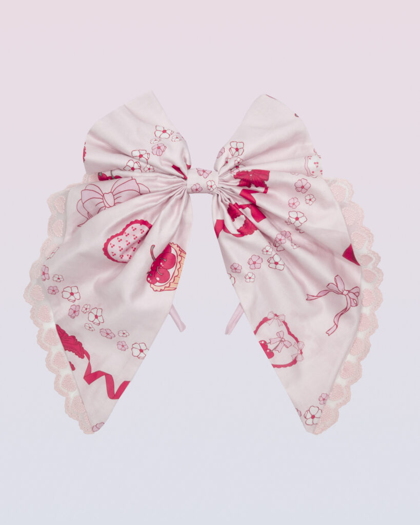 Cute clothes and accessories. Sustainable, plus-size friendly, worldwide shipping. cherry74 coquette cherry lolita summer headpiece
