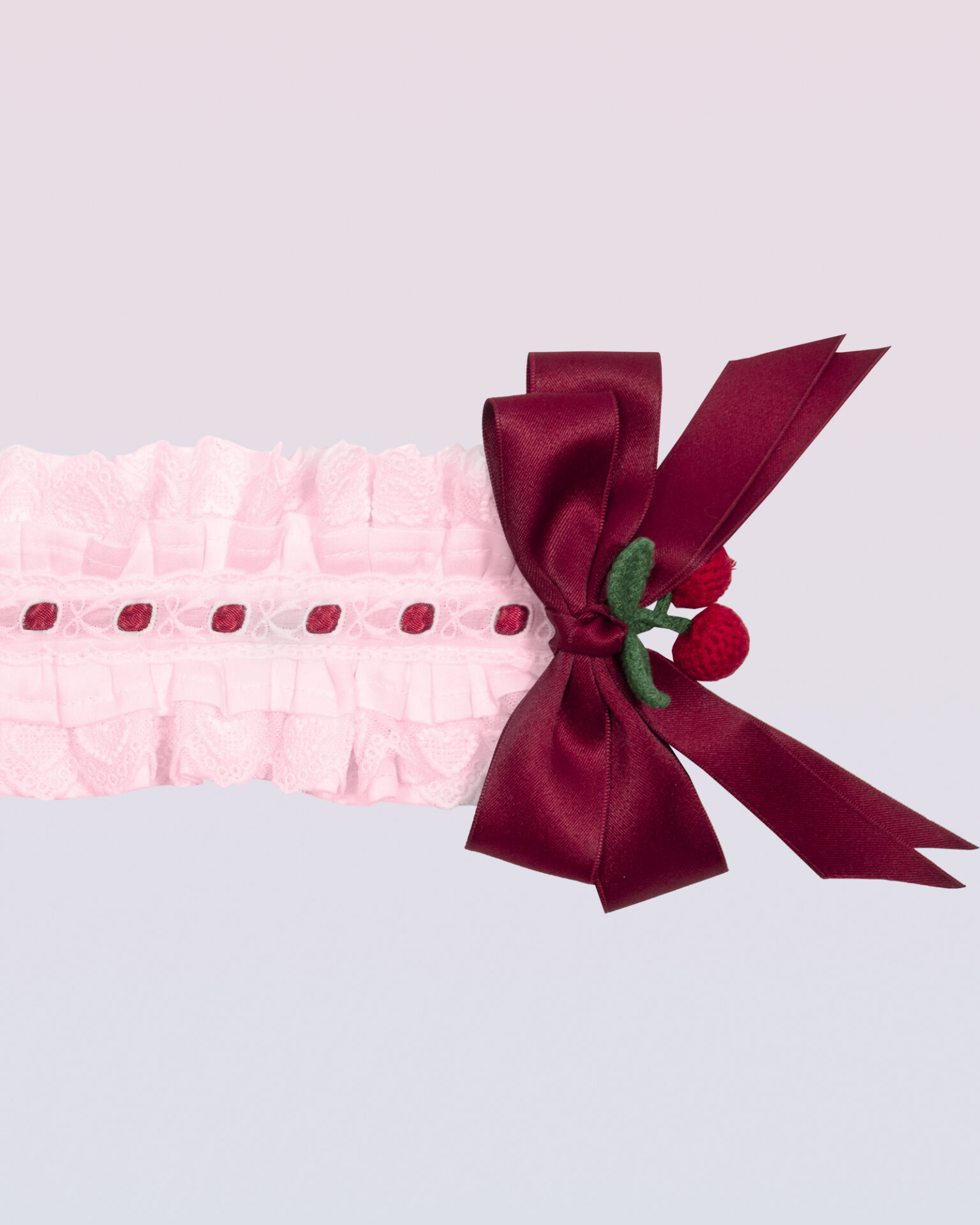 coquette cherry lolita summer headpiece