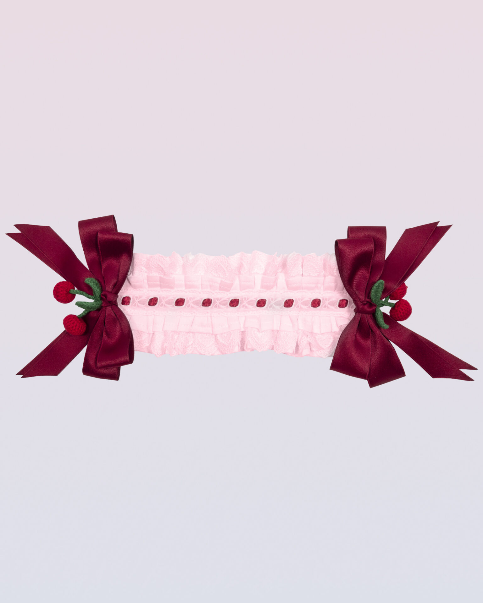 coquette cherry lolita summer headpiece
