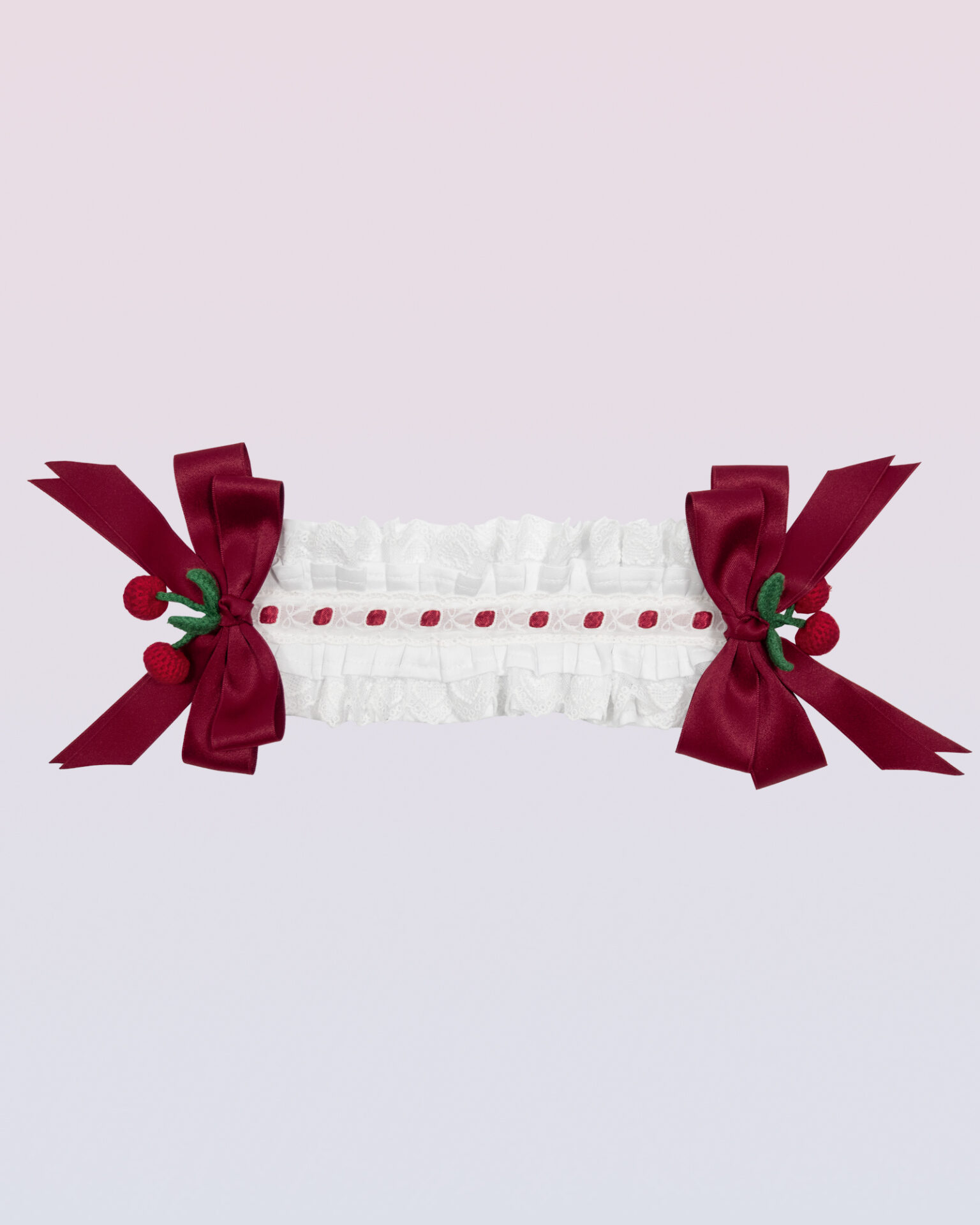 coquette cherry lolita summer headpiece